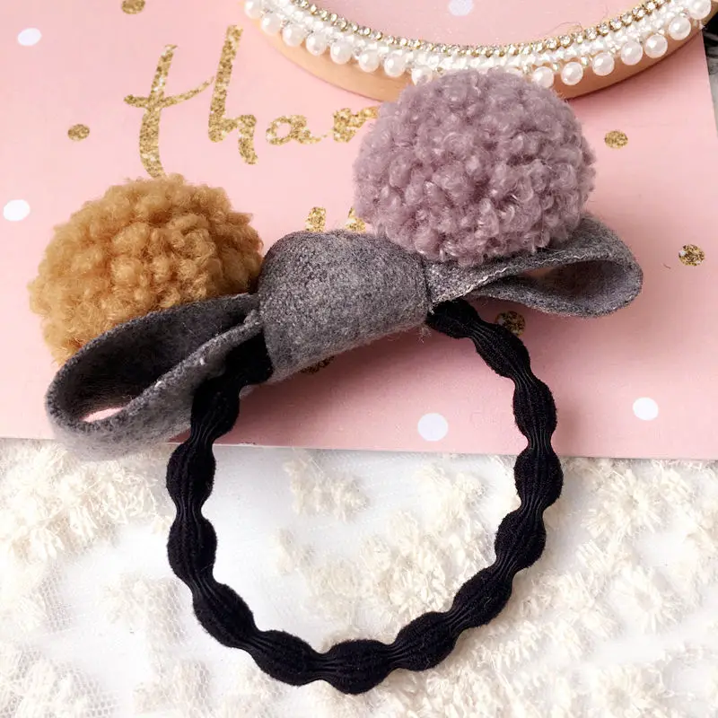 Korea Hair Accessories Colorful Ball Pearl Hair Ring Rubber Headband For Women Head Wear Hair Accessoires Hair Bows -c Korea Hair Accessories Colorful Ball Pearl Hair Ring Rubber Headband For Women Head Wear Hair Accessoires Hair Bows -c