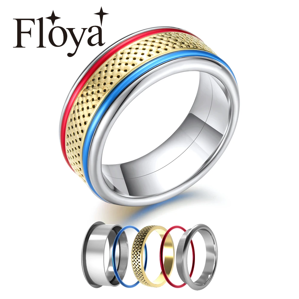 Floya Symphony запасные кольца заявление из нержавеющей стали крученый и изменить
