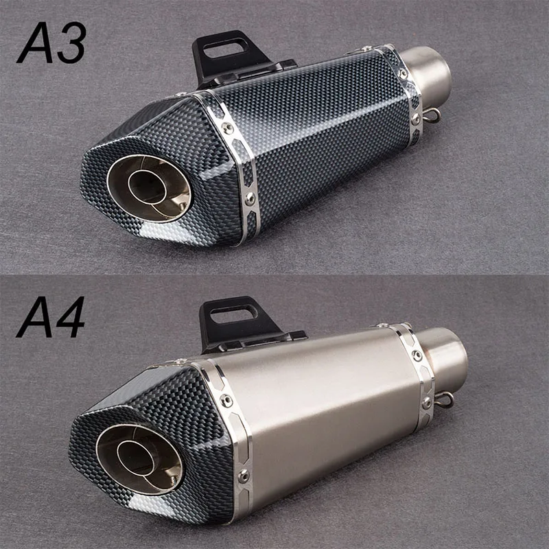 Мото rcycle Akrapovic Yoshimura выхлопная труба из углеродного волокна глушитель escape moto с DB