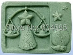 

C112 Зодиака Весы (мыло ручной работы формы силиконовые формы прессформы)