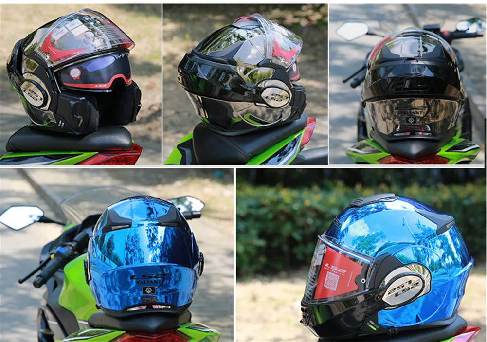LS2 Valiant откидной модульный мотоциклетный туристический Шлем Capacete каско шлем мото Открытый полный уход за кожей лица шлемы каск руля круизер