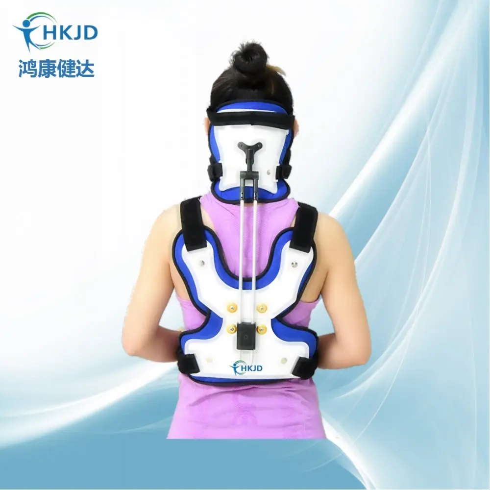 

HKJD Spinal Orthosis Fixation Brace Thoracic Spine Kyphosis Correction Shoulder Brace ankolising spondylitis support