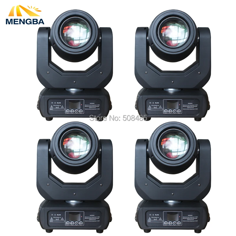 

4pcs 150W Moving Head LED Spot Light High Output Led party Dj Gobo Spot Fixture Stage Lighting christmas/wedding decoration