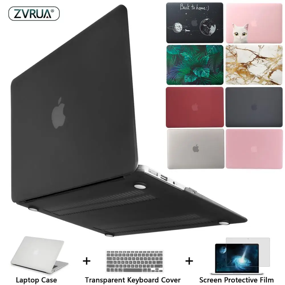 

New Transparent Case For Apple macbook Air 11.6 13.3/ Pro 13.3 15.4 Pro Retina 13 15 inch Protector For Mac book