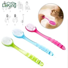 LeKing Adeeing изысканная мягкая щетка с длинной ручкой, Массажная щетка для ванны, инструмент для купания