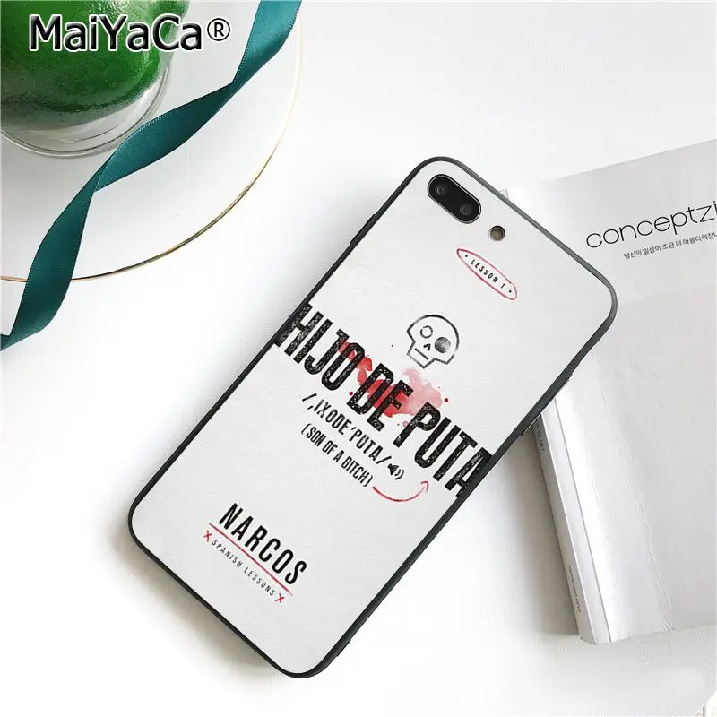 MaiYaCa Narcos ТВ серии Пабло Эскобар чехол для телефона с рисунком для iphone 11 Pro 11Pro MAX 8 7 6 6S Plus X XS MAX 5 5S SE XR - Цвет: A14