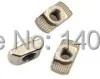 

T nut Hammer Head Fasten Nut M8 Connector for 40 series Slot Groove 10 CNC DIY ACCESSORIES