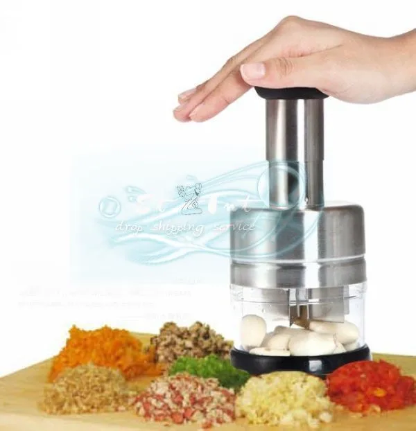 MultifunctionStainlessSteelManualSlicerVegetableGarlicOnion