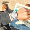 NATURAL PARK-reloj de cuarzo deportivo para hombre, cronógrafo de lujo, de acero, resistente al agua, informal ► Foto 2/6