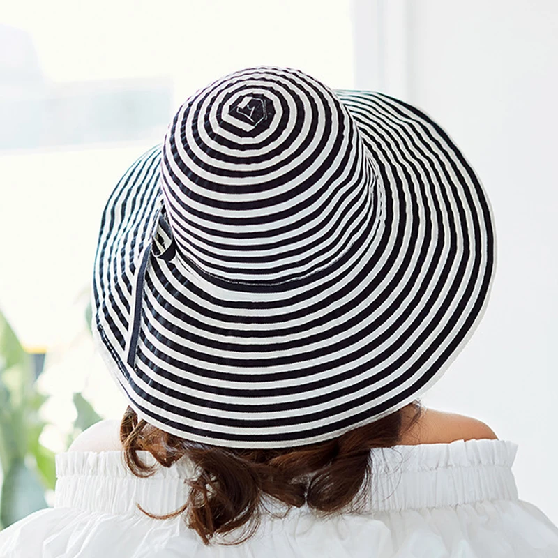 New Wide Brim Beach Hats Ladies Floppy 