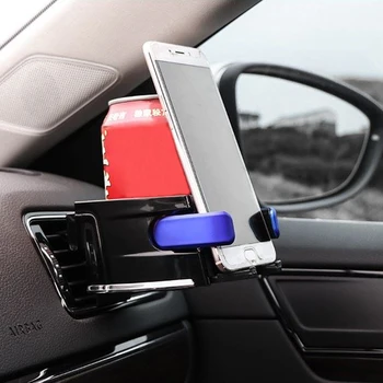 

Car Air-Outlet Multifunctional Phone Stand Drink Holder For Mercedes Benz W202 W220 W204 W203 W210 W124 W211 W222 X204 AMG CLK