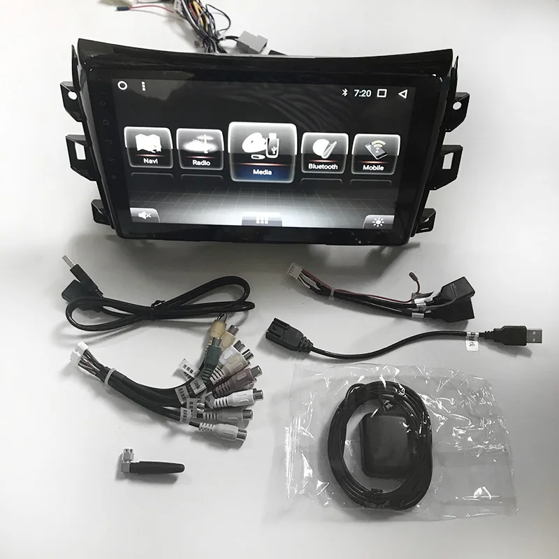    GPS ׺̼ ÷̾, ֻ ٶ NP300 2015 2018 ׷, USb AM FM Ƽ̵ ÷̾,  ȵ̵ 10 ġ