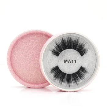 

1 Pair 3D Soft Silk Protein False Eyelashes Full Strip Eye Lashes Extensions from Sexy Eyelash Store Gam-Belle MA11