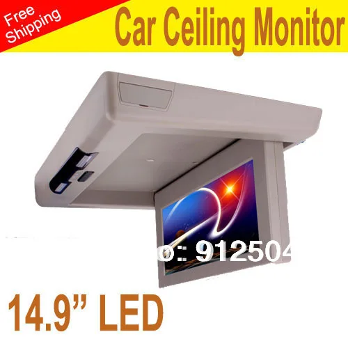 Car Monitor 14.9" inches LED digital screen Car Roof Mounted Monitor