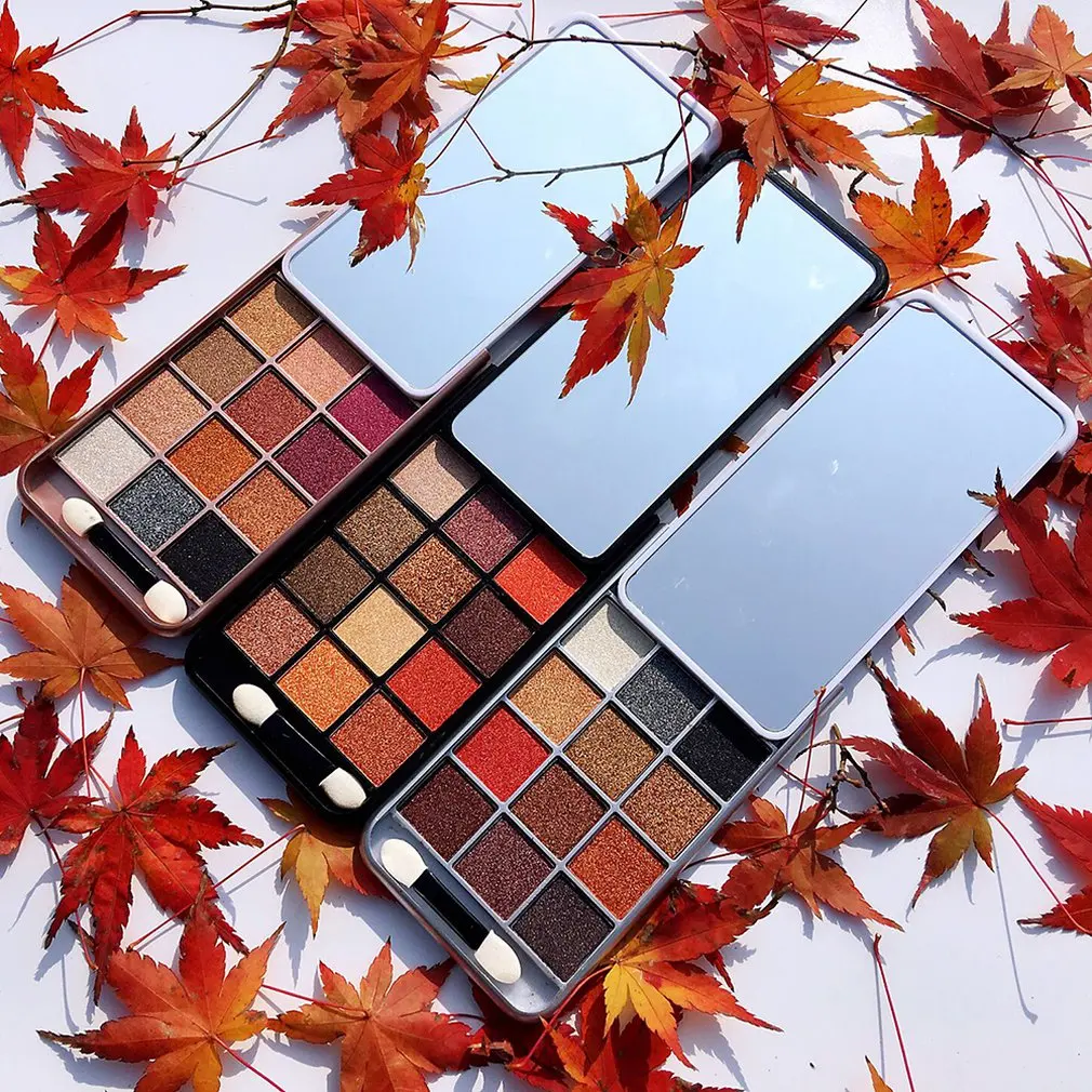 

Fashion imitation mobile phone eye shadow 12 color eyeshadow dish with mirror easy to carry and easy to color