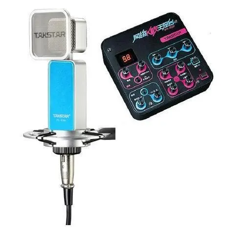 USB-компьютер Takstar K700 + mx620 устройство записи Kalaoke для прослушивания музыки |