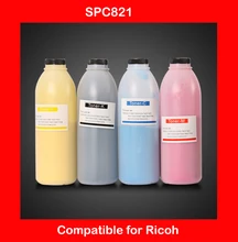 compatible for ricoh SPC821 c821 821 refill color toner powder high quality color powder refill cartridge free shipping DHL