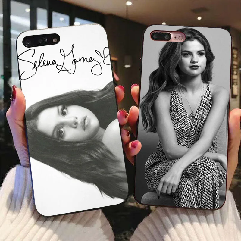 Для coque iphone 8 plus Selena Gomez Sel персонализированный Чехол для телефона iphone 8 8 plus 7 7plus 6s 6s Plus 6 6plus 5s