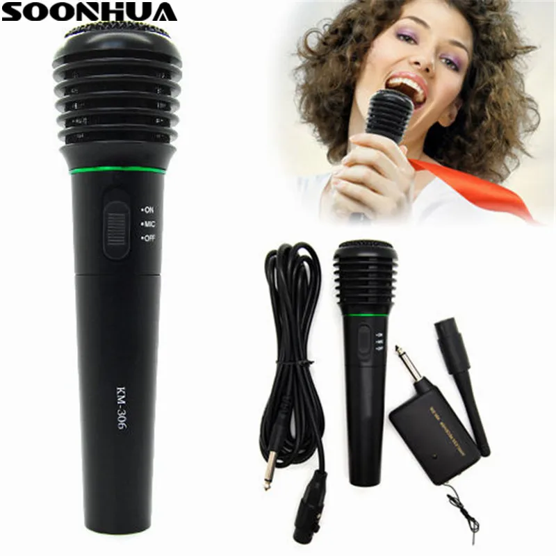 New Wireless Microphone Karaoke Singing DJ Professional Handheld