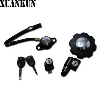 

XUANKUN Motorcycle Lock Assembly CF125 Tank Switch Ignition Lock CFMOTO