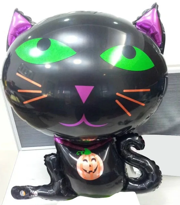 Halloween Cat foil balloons 20pcs/lot Halloween Party decoration