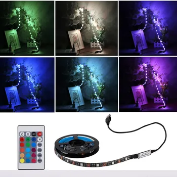 

TV Backlight LED Strip Lights TV Ambient Light USB Powered Bias Lighting Desktop home wedding night light