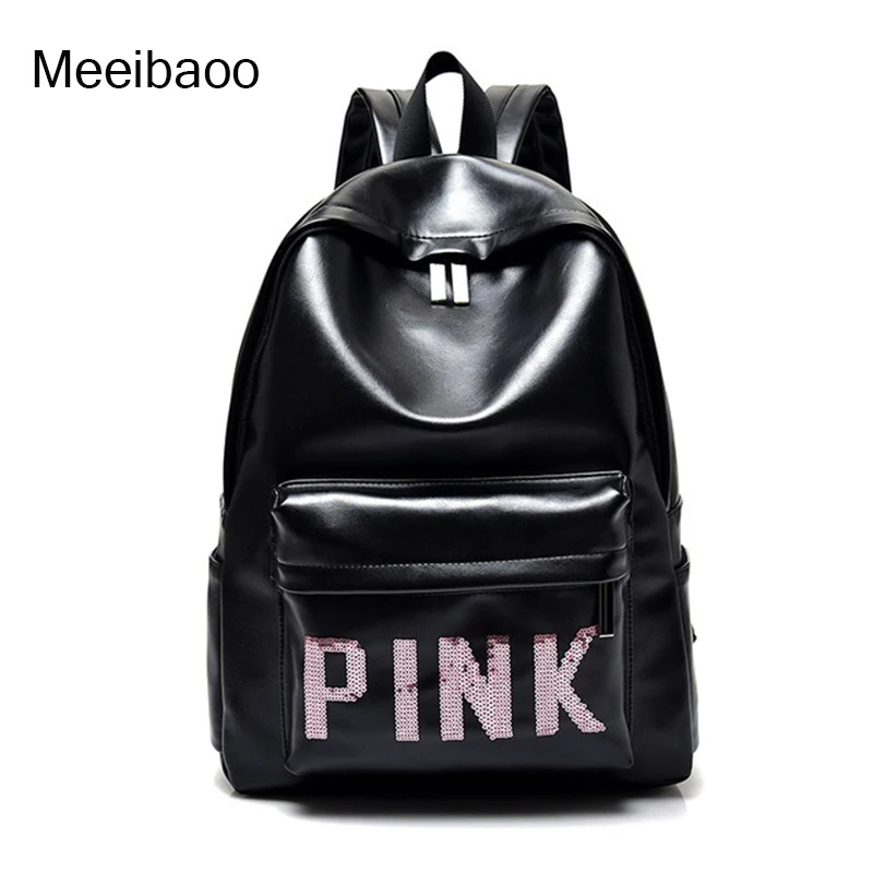 

Shoulder bag PU women's bag Korea simple minimalist nylon nylon leisure travel backpack 2018 new style YD125