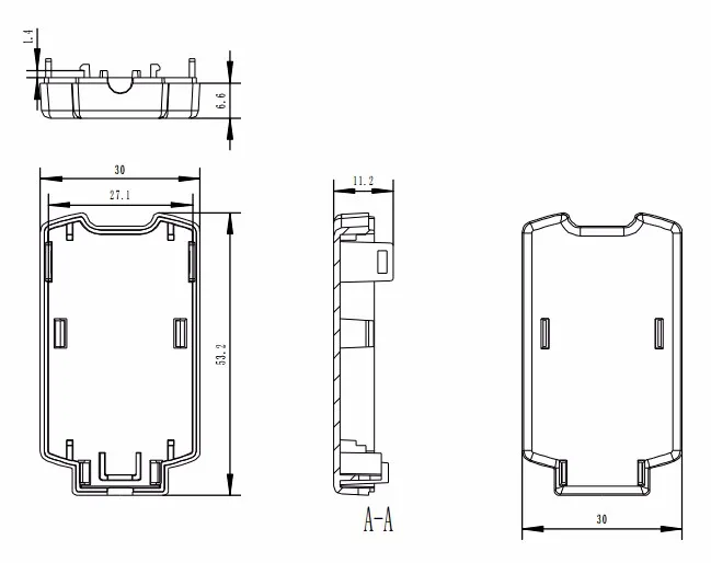 szomk plastic electronics control enclosure junction housing abs electrical project box (14)