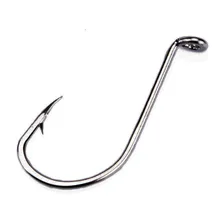 100 шт./пакет из высокоуглеродистой стали рыболовный крючок смещение глаз кованый хвостовик крючок для ловли карпа джиг большой колючей крючок