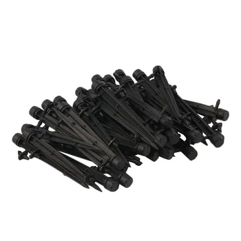 

2017 new 50 pcs Micro Bubbler Drip Irrigation Adjustable Emitters Stake Water Dripper