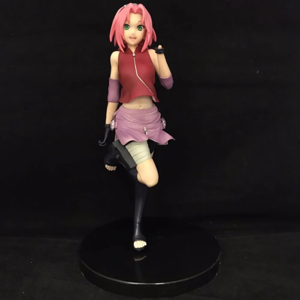 Japanese Anime Naruto Shippuden Gals Sakura Haruno 21.5cm 3199 Action Figures PVC Doll