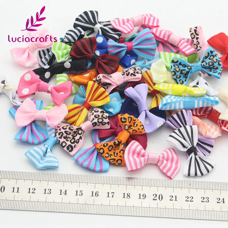 Головные уборы Lucia Crafts 48 шт. для девочек разноцветные с бантом самостоятельного