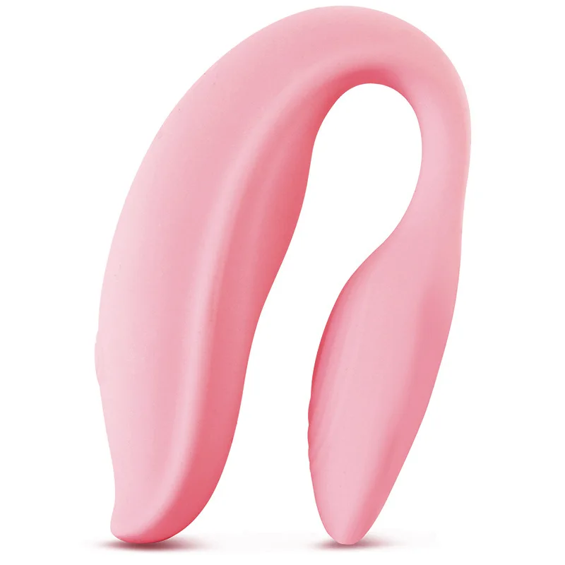 Wowyes Waterproof Silicone C Type Dual Vibrator Remote Control Clitoral & G-Spot Vibrators For Couples Adult Sex Toys For Women