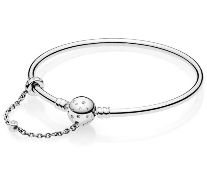 

Original 925 Sterling Silver Limited Edition Moments True Uniqueness Clasp Pandora Bracelet & Bangle Fit Bead Charm Diy Jewelry