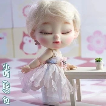

BJD sd sleepy BRU 1/8 nude doll model for collection gift free random eyes