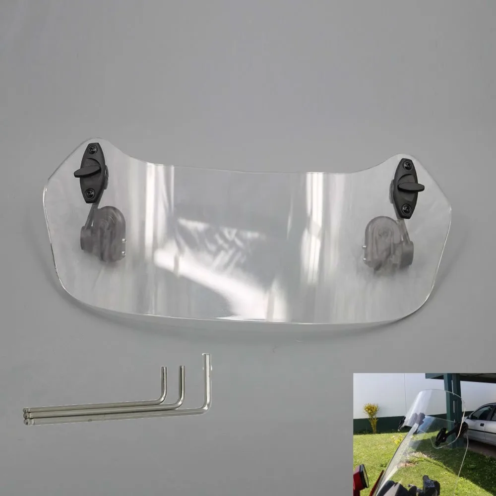 

Motorcycle Risen Adjustable Wind screen Windshield Spoiler For Yamaha XT1200Z XT660Z Tenere / FJR 1300 A/AS/AE / TZR50 WGP