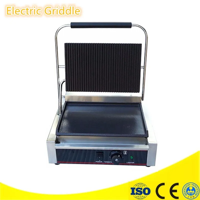 Small Electric Griddles Professional Non stick Pan Steak Machine Food