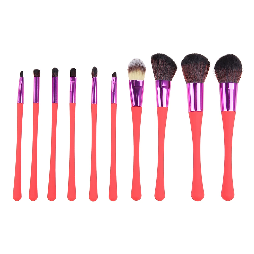 Soft Make up Brush Set 10pcs Makeup Brushes Foundation Powder Eyeshadow