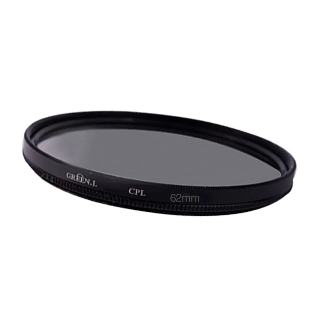 GREE N.L 62 мм круговой поляризационный оптический стеклянный фильтр CPL|circular polarizer|cpl