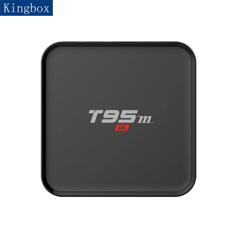 

T95M android 6.0 Android tv box 4K HD LED display Amlogic S905X Quad-core 64Bit 1GB RAM 8GB ROM 2.4GHz Wifi set top box