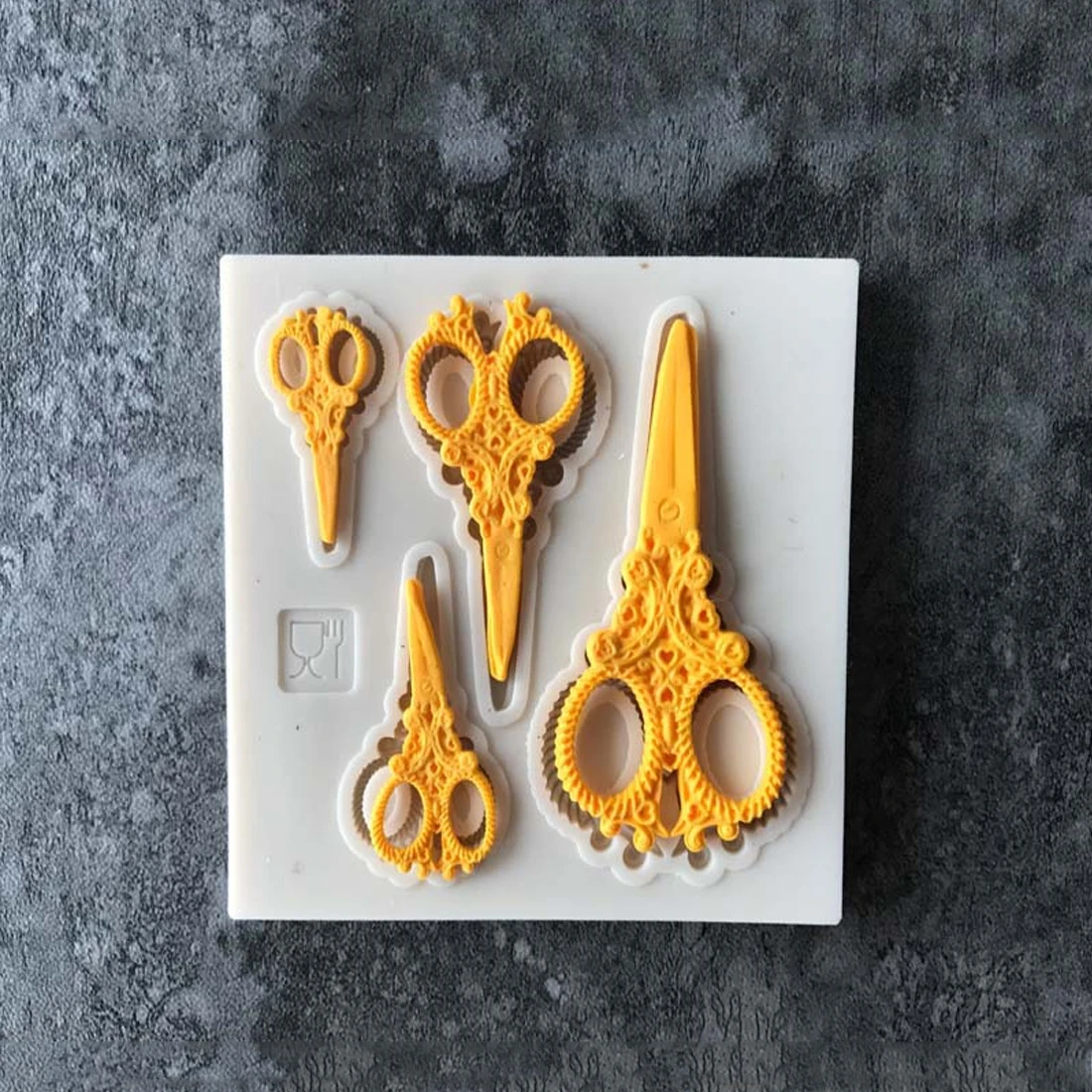 Good Sugarcraft Scissors silicone mold fondant mold cake decorating