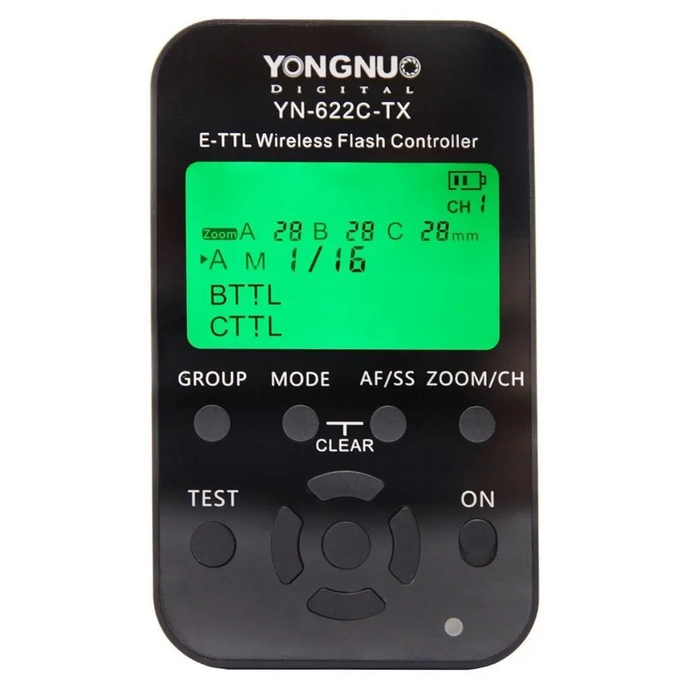 Goede YONGNUO YN622 TX LCD Draadloze TTL HSS Flash Zender Controller Voor YN622 Trigger Voor Canon Nikon Camera YN622C TX YN622N TX