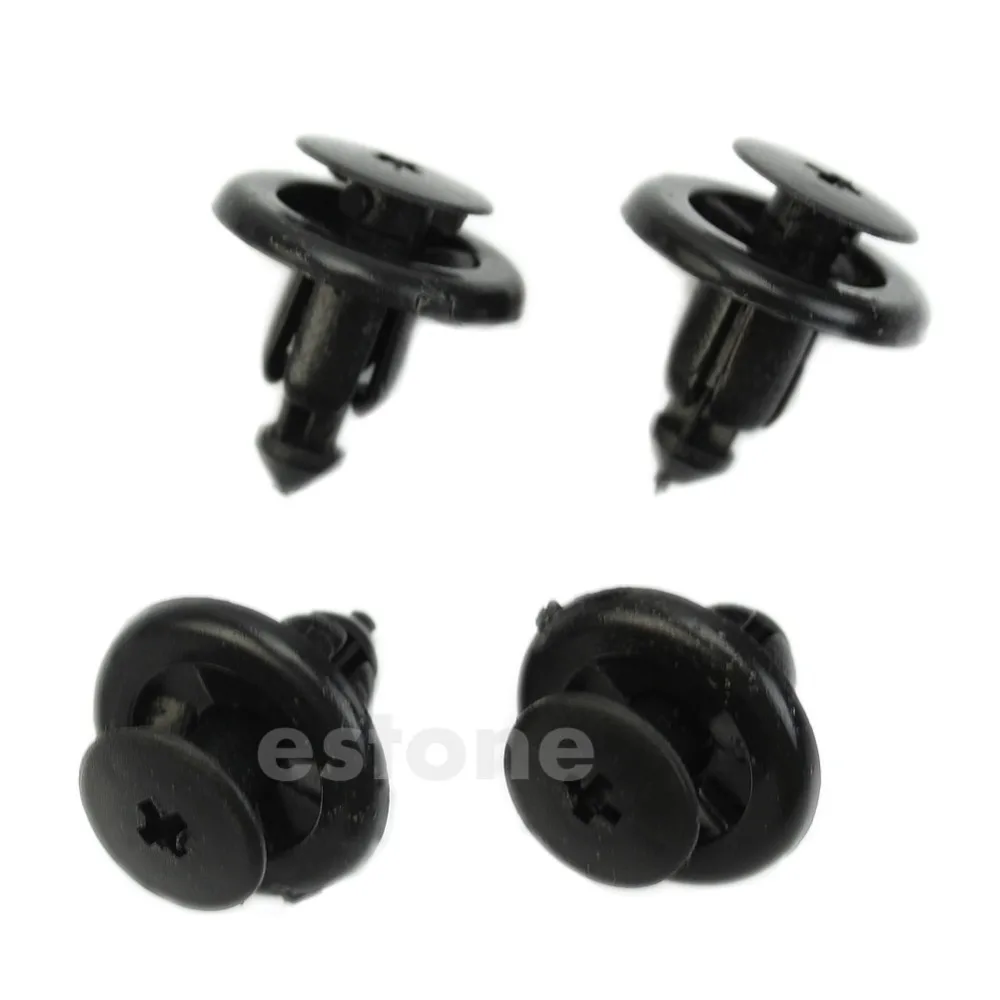 10Pcs 9mm Trim Board Panel Retainer Clip for Toyota Push Type Car