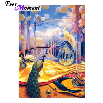 

Ever Moment Diamond Painting Peacock Balls Picture Of Rhinestone 5D DIY Mosaic Full Square Drill Diamond Embroidery 3F1602
