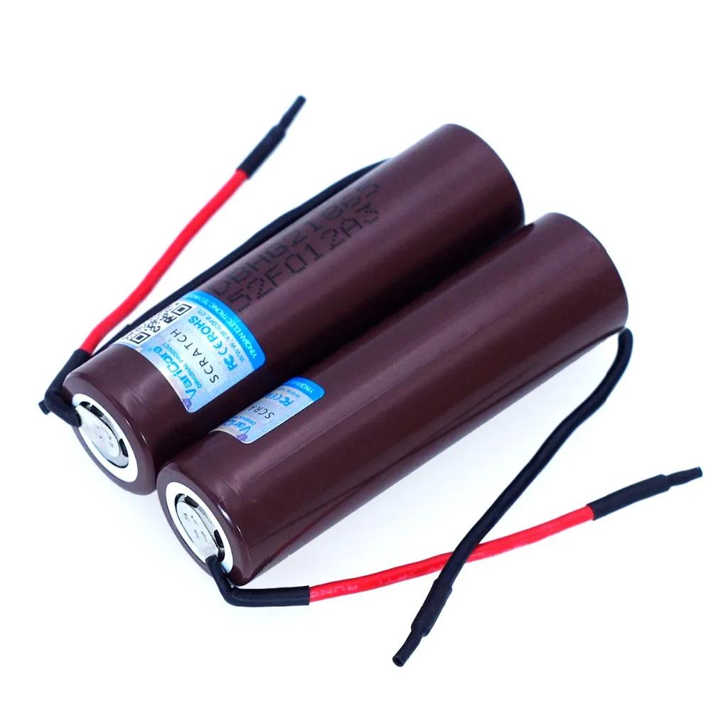 

VariCore New HG2 18650 3000mAh electronic cigarette rechargeable battery high-discharge, 30A high current + DIY Line