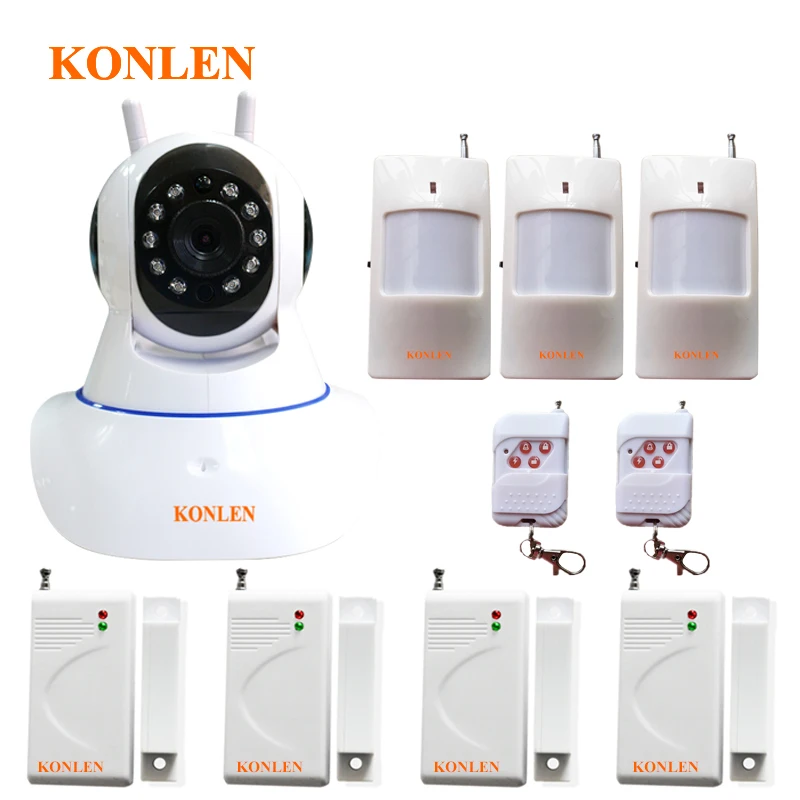 WIFI Burglar Home Alarm System Security House Safety Protection