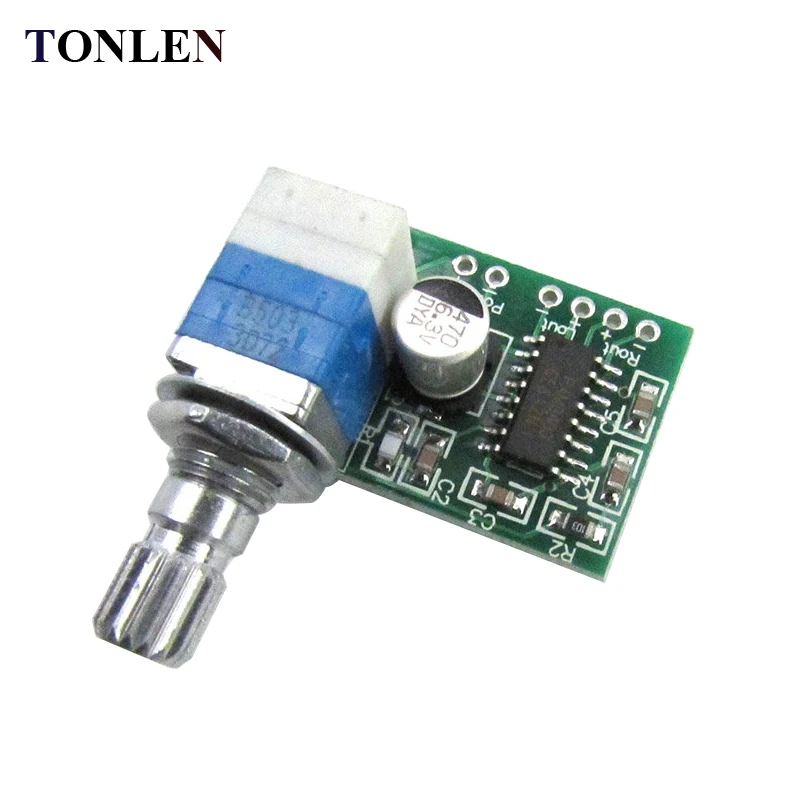 TONLEN Mini PAM8403 Digital Amplifier Board 5V Ultra Small