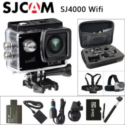 SJCAM SJ4000 Wi-Fi спорт действий Камера 1080 P 2,0 дюйма Экран Full HD Дайвинг 30 M Водонепроницаемый мини видеокамеры оригинальный SJ 4000 Cam