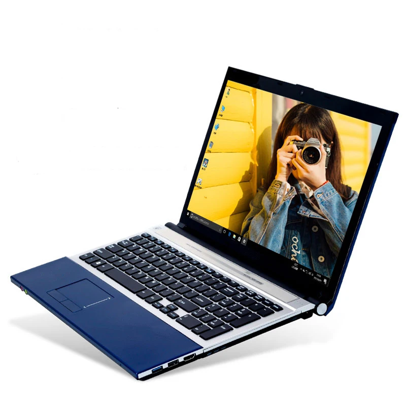 Amoudo 15,6 дюйма Intel Core i7 8 ГБ Оперативная память 240 ГБ SSD 750 ГБ HDD DVD RW Камера WI-FI Bluetooth Windows10 Тетрадь портативный компьютер PC