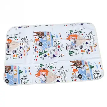 

60 x 90cm 3 Layers Baby Nappy Changing Pads Cotton Reusable Diaper Changing Table Covers Mat Washable Waterproof Mat Hot Sale